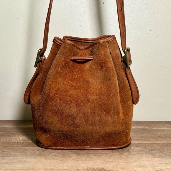 ❤️SOLD❤️Vintage Coach Russet Berkeley Drawstring 9012 - Picture 4 of 10